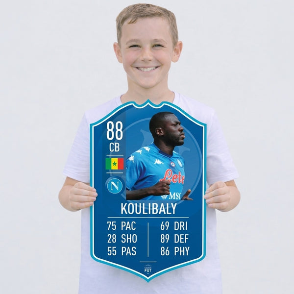 Koulibaly Napoli FC Football Card