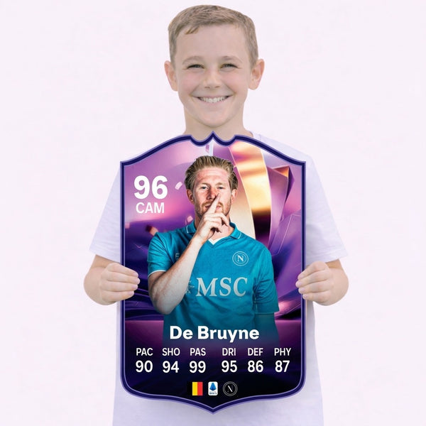 Kevin De Bruyne Napoli End of Era FC Football Card