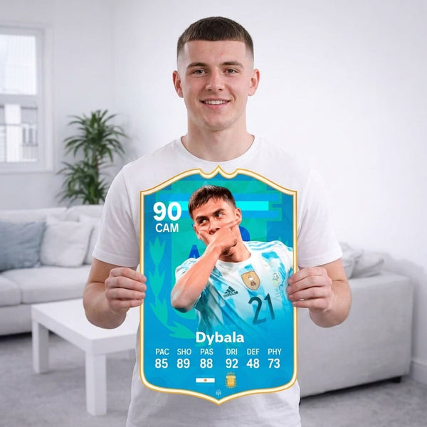Paulo Dybala Argentina FC Football Card