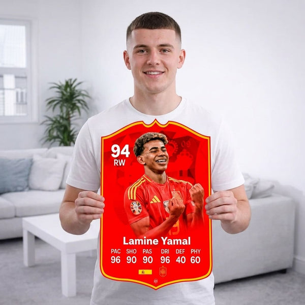 Lamine Yamal Spain FC Football Card