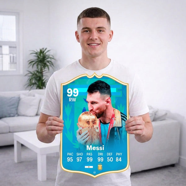 Lionel Messi Argentina Icon FC Football Card