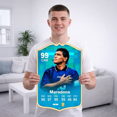 Diego Maradona Argentina Icon FC Football Card