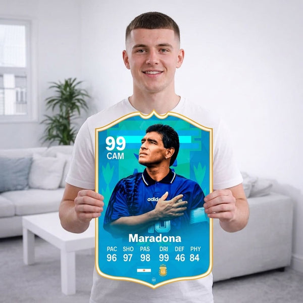 Diego Maradona Argentina Icon FC Football Card