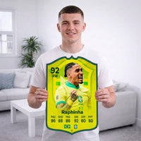 Raphinha Brazil FC Football Card