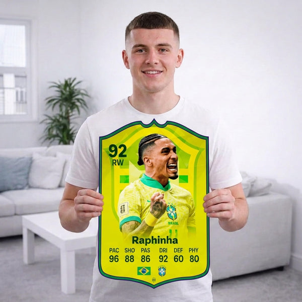Raphinha Brazil FC Football Card
