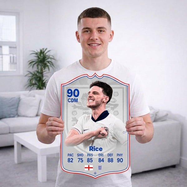 Declan Rice England FC Football Card