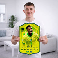 Vinicius Junior Brazil FC Football Card