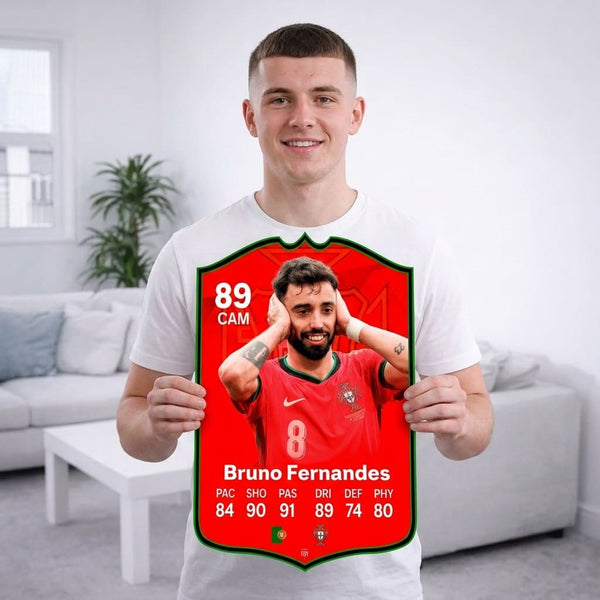 Bruno Fernandes Portugal FC Football Card