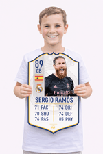 Sergio Ramos Real Madrid FC Football Card
