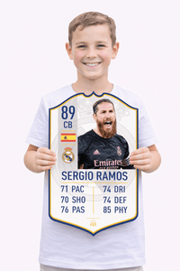 Sergio Ramos Real Madrid FC Football Card