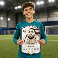 Sergio Ramos Real Madrid FC26 Football Card - Real-life Sized Card