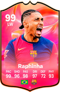 Raphinha Barcelona FC26 Football Card - The Best Gift for Football Fans