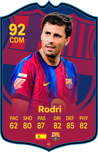 Rodri Barcelona FC27 Football Card
