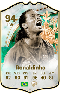 Ronaldinho Barcelona FC26 Football Card
