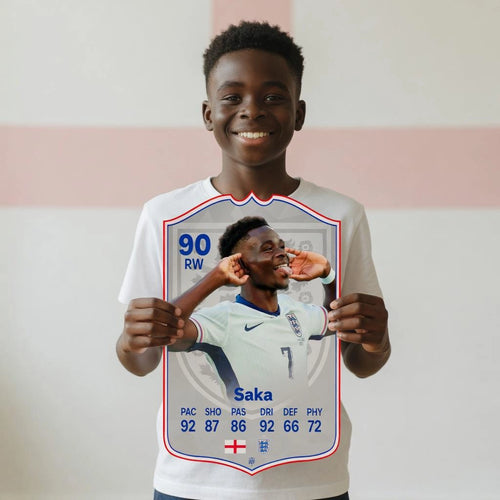 Bukayo Saka England FC Football Card