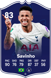 Savinho Tottenham FC27 Football Card