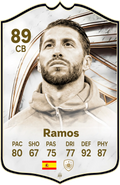 Sergio Ramos Real Madrid FC26 Football Card - Real-life Sized Card