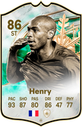 Thierry Henry Arsenal FC26 Football Card - Real-life Sized Card