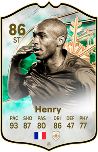 Thierry Henry Arsenal FC26 Football Card
