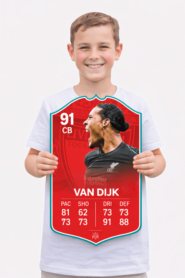 Van Dijk Liverpool FC Football Card