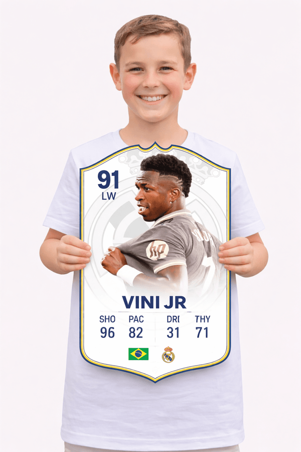 Vini JR Real Madrid FC Football Card