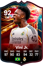 Vinicius Junior Real Madrid FC26 Football Card - The Best Gift for Football Fans – thumbnail 1
