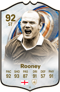 Wayne Rooney Manchester United FC26 Football Card - Real-life Sized Card v2