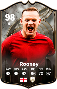 Wayne Rooney Manchester United FC26 Football Card