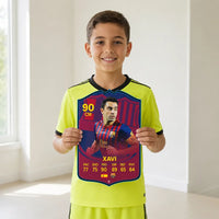 Xavi Barcelona FC Football Card