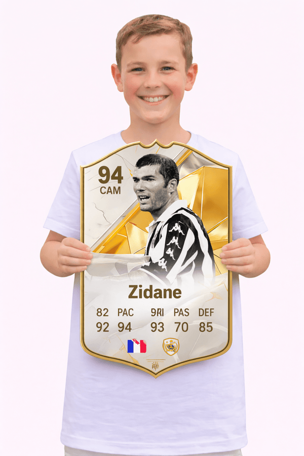 Zidane Icon FC Football Card