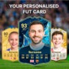 personalised football cards