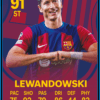 Lewandowski Football Card