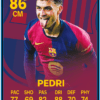 Pedri FCB Football Card