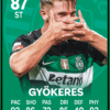 Gyökeres Sporting Lisbon Football Card