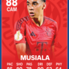 Musiala Bayern Football Card