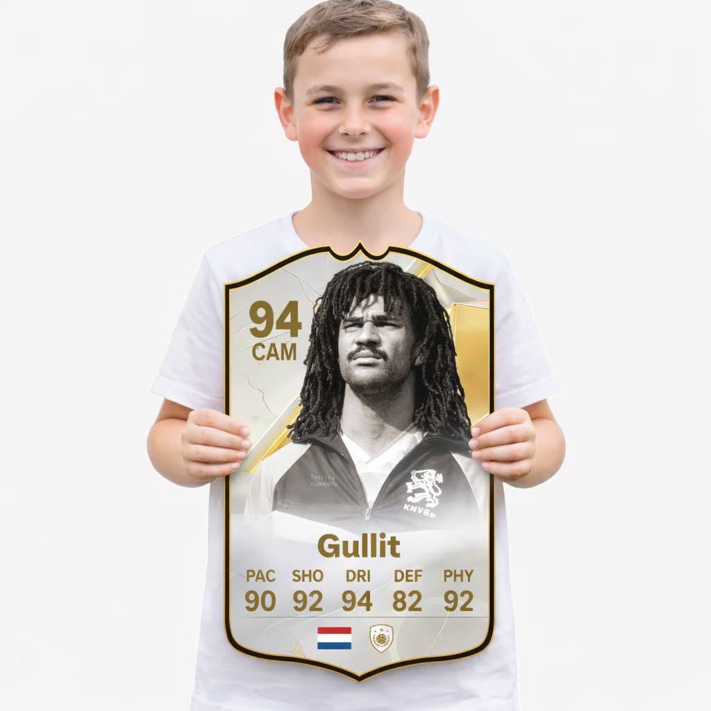 Gullit Icon FC Football Card - Image 2