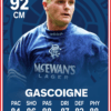 Gascoigne Football Card