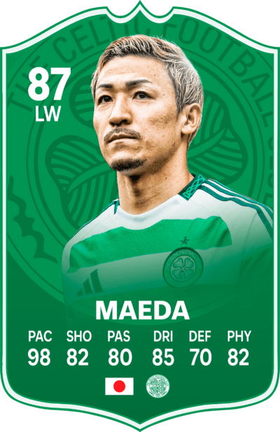 Maeda Football Card