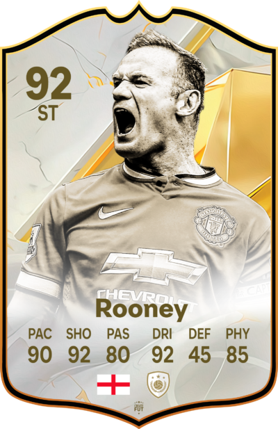 Rooney Icon Football Card