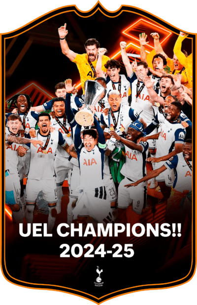 Tottenham – UEFA Europa League Champions 24/25