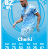 cherki pre made football card top quality