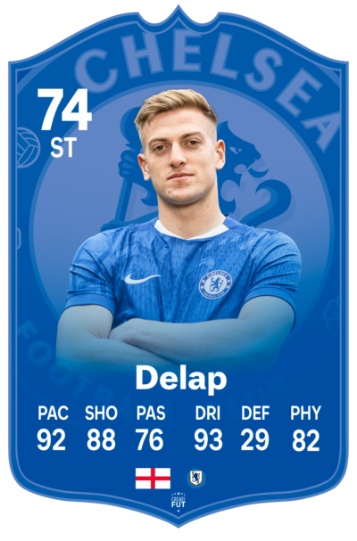delap chelsea football card fc 26