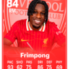 frimpong pre made football card fc 26