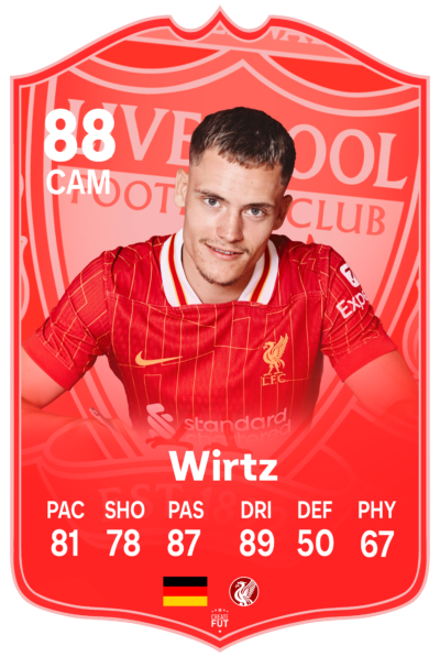 wirtz football card