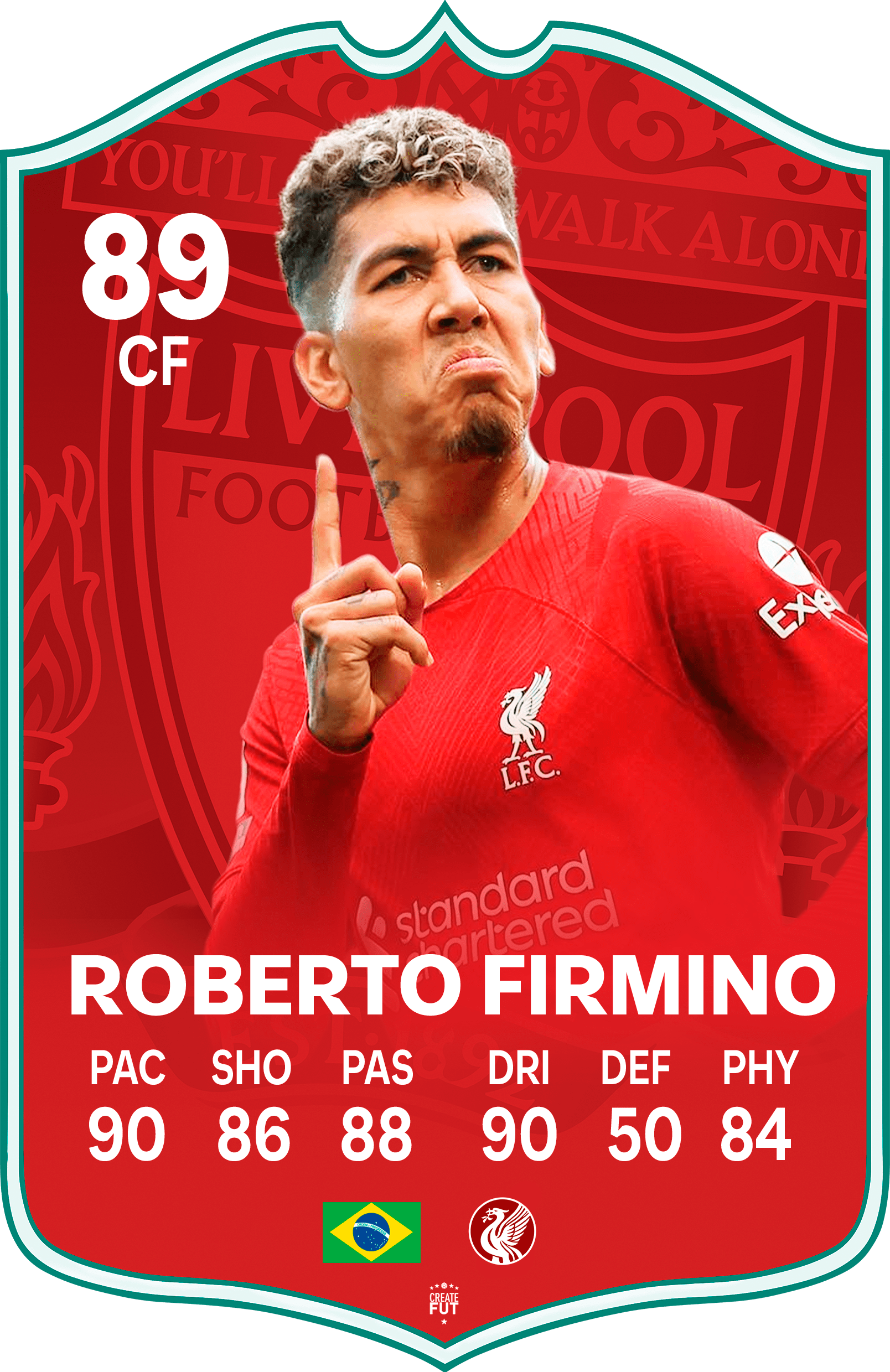 roberto firmino fc26 fifa card