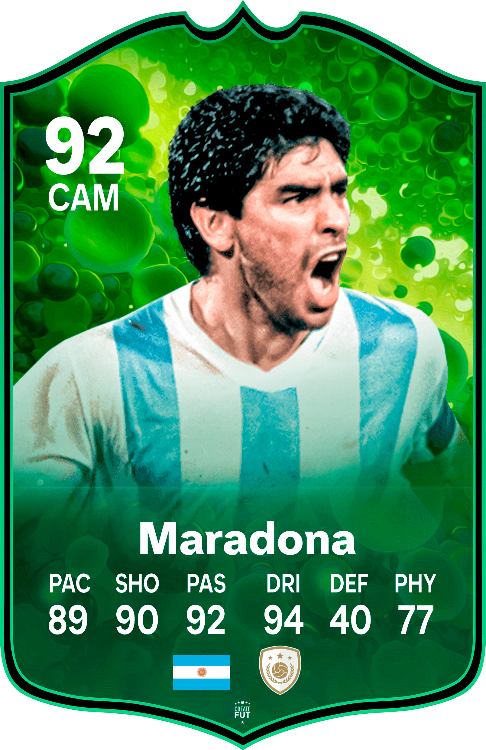 diego maradona fifa fc 26 card