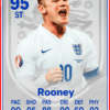 Wayne Rooney England Icon FC Football Card